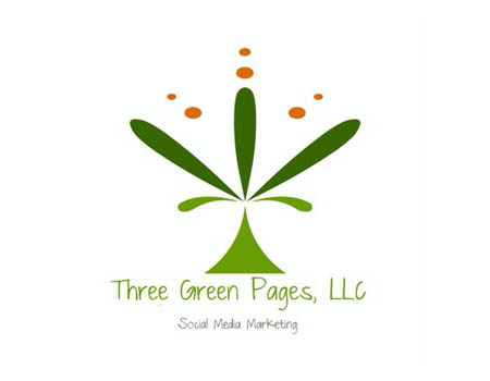 Three Green Pages Logo