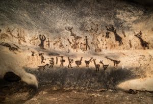 Cave Wall Paintings Early Animation