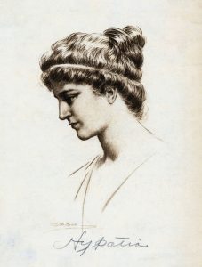 Picture of Hypatia Female Mathematician